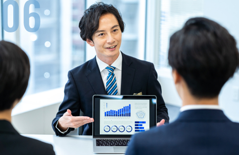 上司や役員への説明がしやすい資料を準備